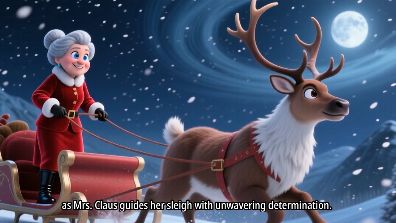 Mrs  Claus Saves Christmas ~ A Magical Holiday Rescue Adventure