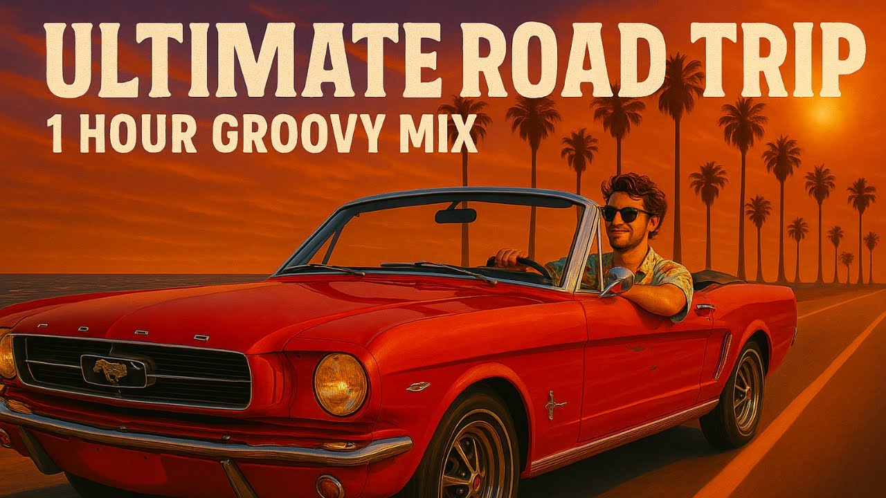 ULTIMATE GROOVY DRIVING MIX 2025 | 1 Hour Smooth Jazz Funk Instrumentals for Road Trips