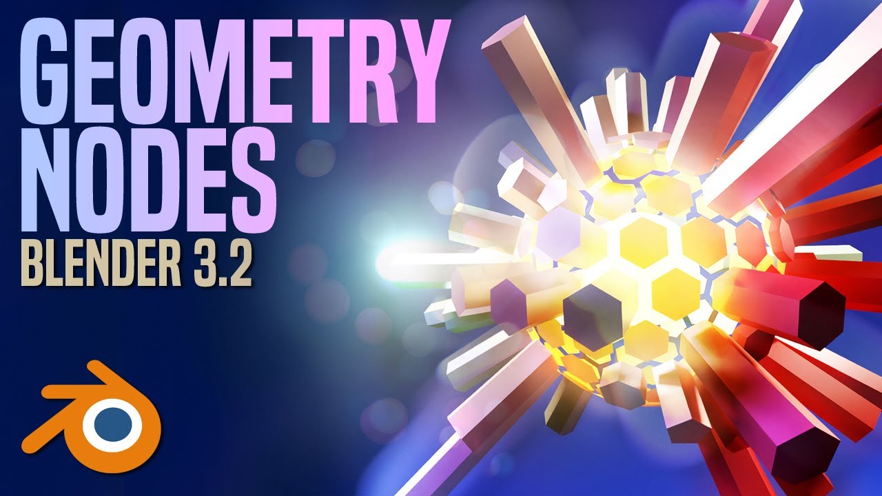 Einführung in Geometry Nodes: Dual Mesh [Blender-Tutorial]