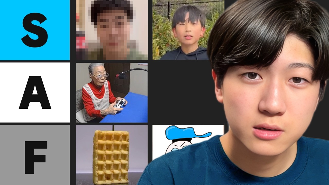 100人の底辺YouTuberをランキングしてみた