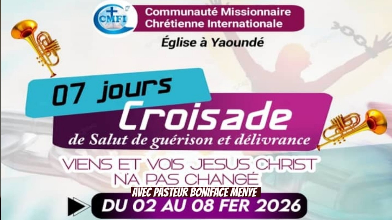 CRUSADE - DAY 3: COME AND SEE JESUS HAS NOT CHANGED WITH PASTOR BONIFACE MENYE