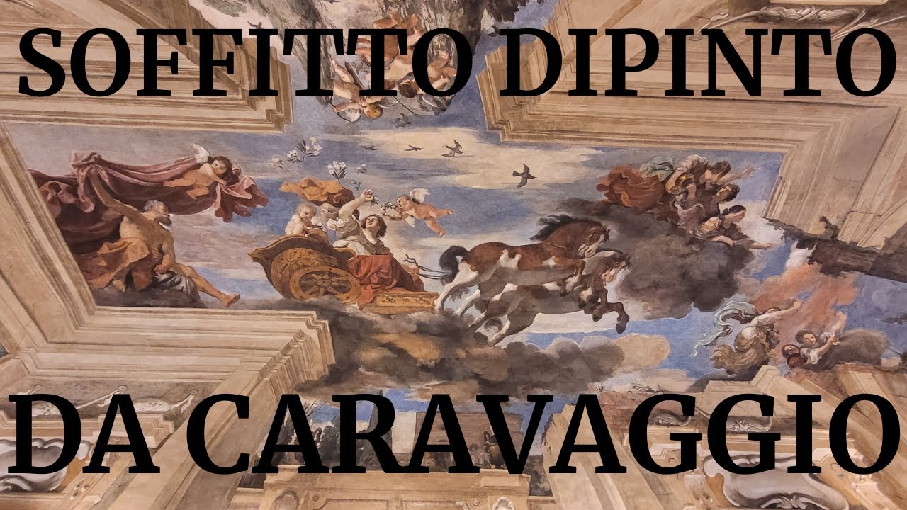 APERTURA ECCEZIONALE SOFFITTO DIPINTO DA CARAVAGGIO CASINO LUDOVISI