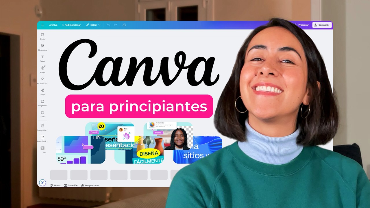 Tutorial Canva 2025: Aprende Canva Desde Cero, paso a paso y Crea Diseños Increíbles!
