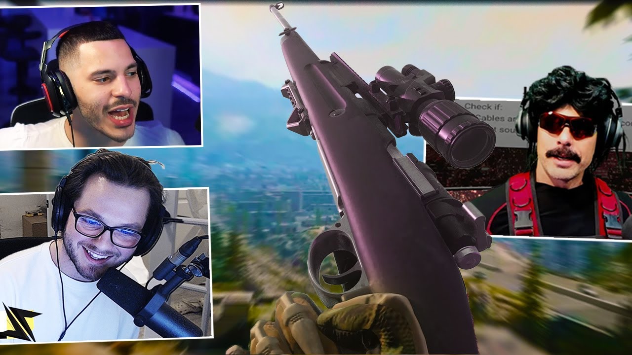 Aggressive Warzone Sniping with Dr. DisRespect and Destroy