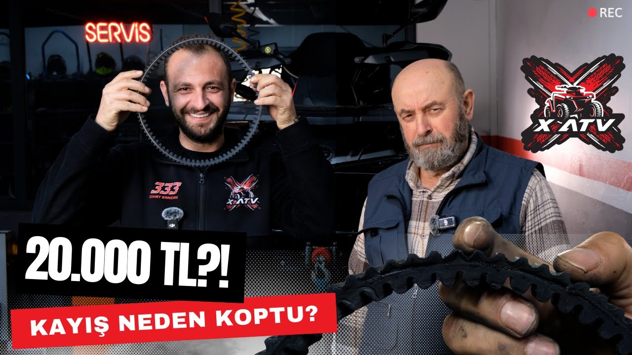 BABAMLA ATV TURUNA ÇIKTIK, NASIL 20.000'LİK OLDUK? 😱 (Kayış Neden Koptu?)