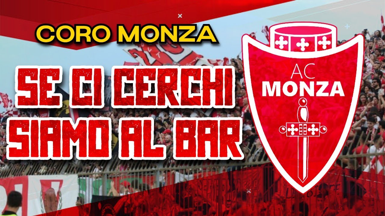 Nel mio bel paese c'è (se ci cerchi siamo al bar) - Coro Monza Curva Davide Pieri [CON TESTO]