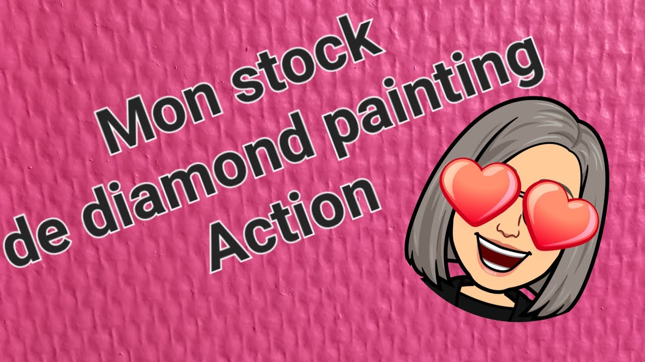 Mon stock de diamond painting action #diamondpainting #action