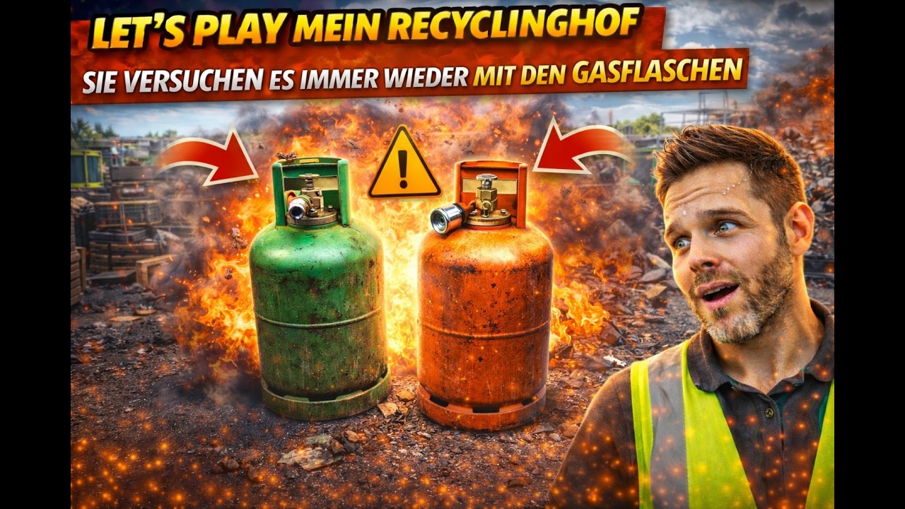 Let’s Play Mein Recyclinghof – Sie versuchen es immer wieder mit den Gasflaschen #22