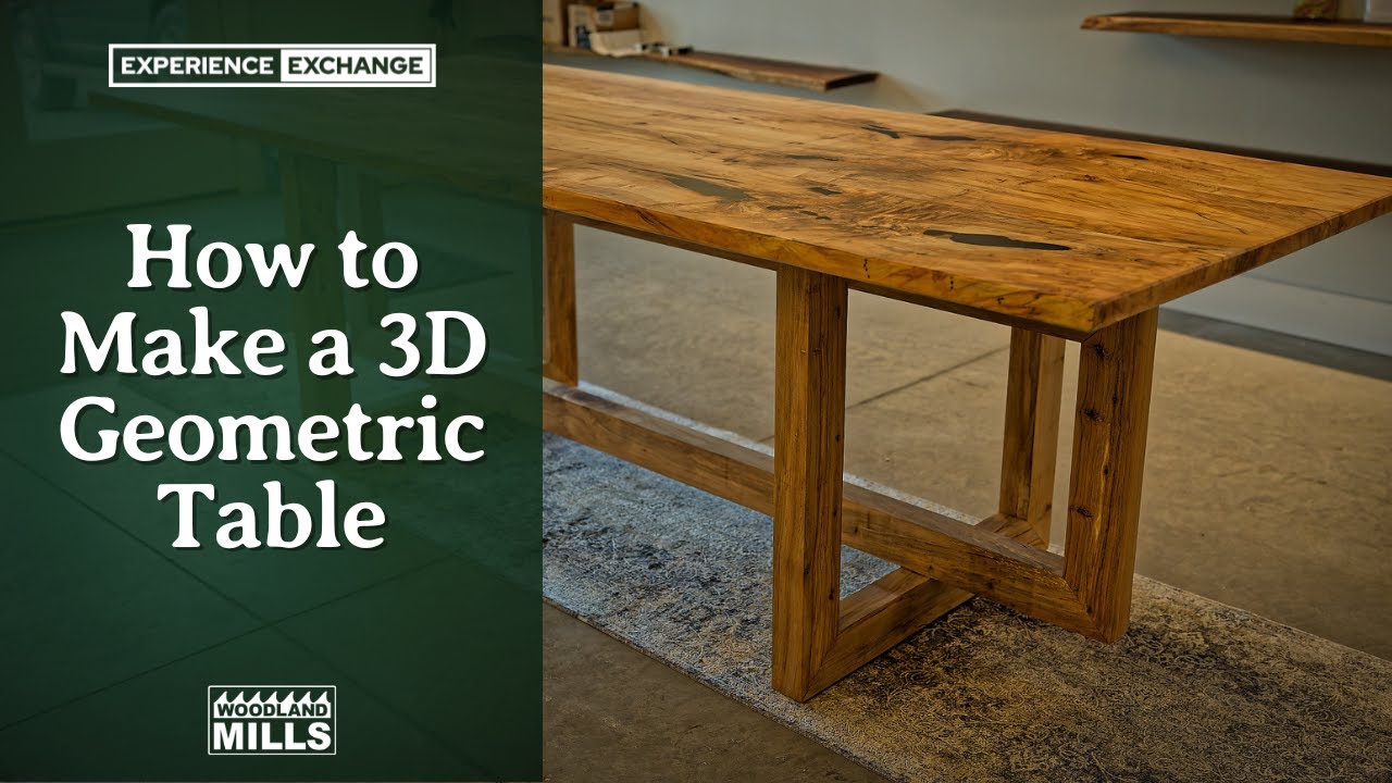 How To Build a 3D Geometric Table