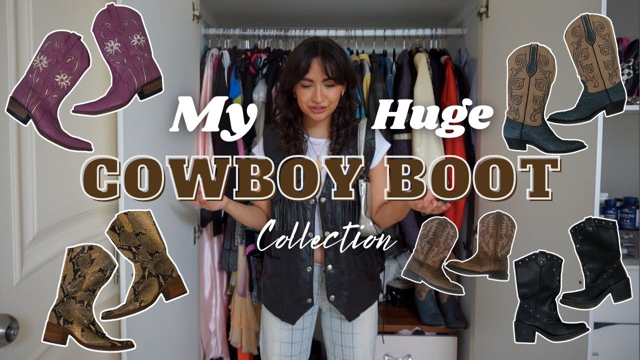 my cowboy boot collection + how to style them