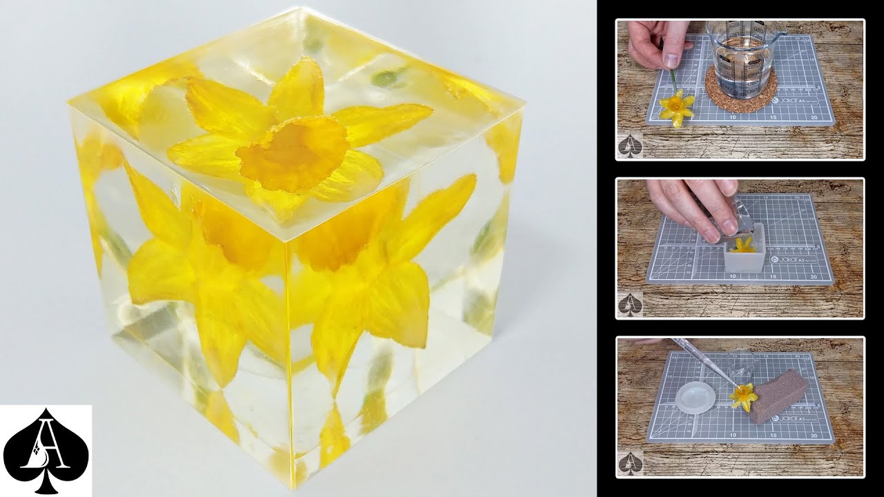 Experiment: Can You Put Wax-Dipped Fresh Flowers in Epoxy Resin?