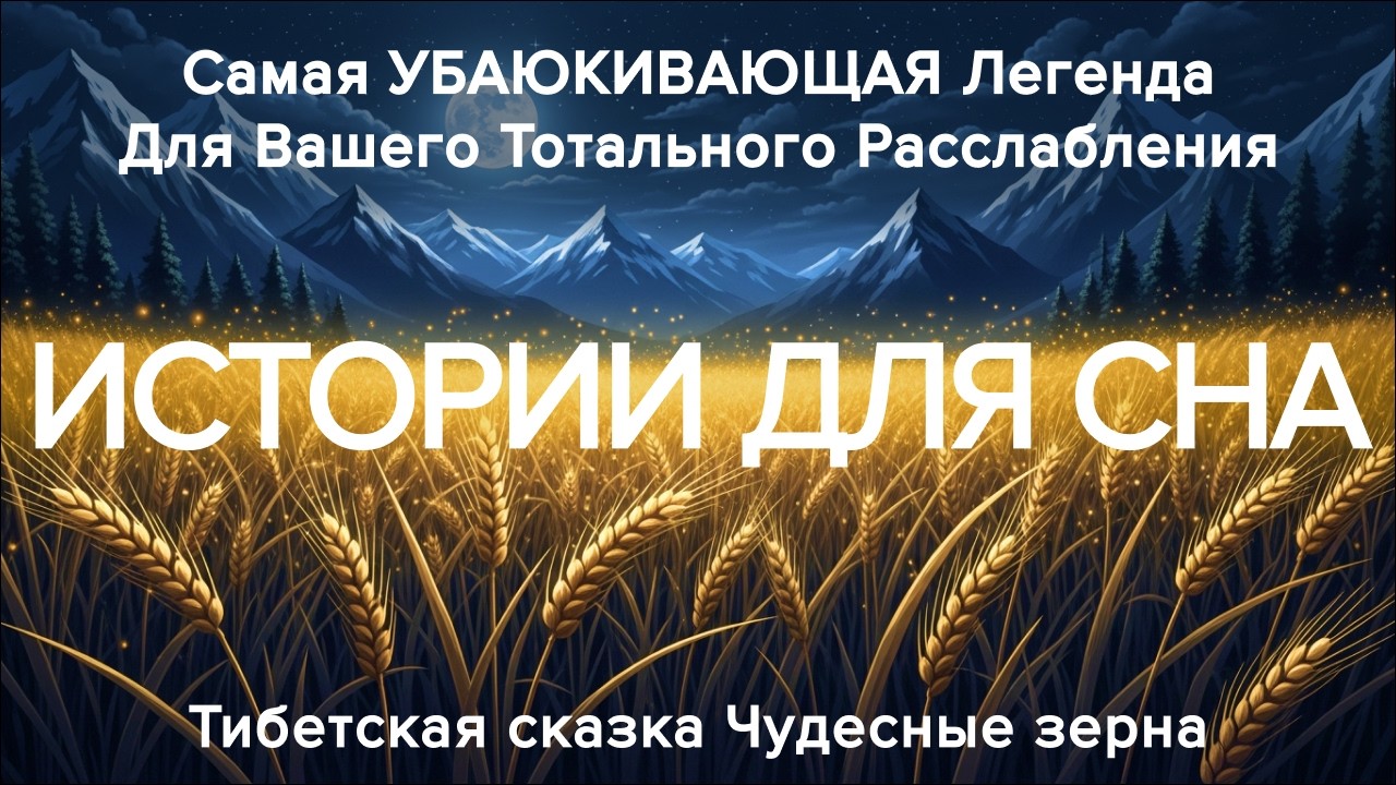 🌙 Очень эффективная аудиосказка от бессонницы ✨Авторская версия тибетской сказки на ночь для сна