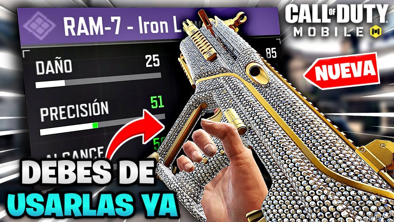 RAM-7 | LA MEJOR ARMA DE TODO COD MOBILE??? | LA MEJOR CLASE Y ARMAMENTO PARA LA RAM7 EN COD MOBILE