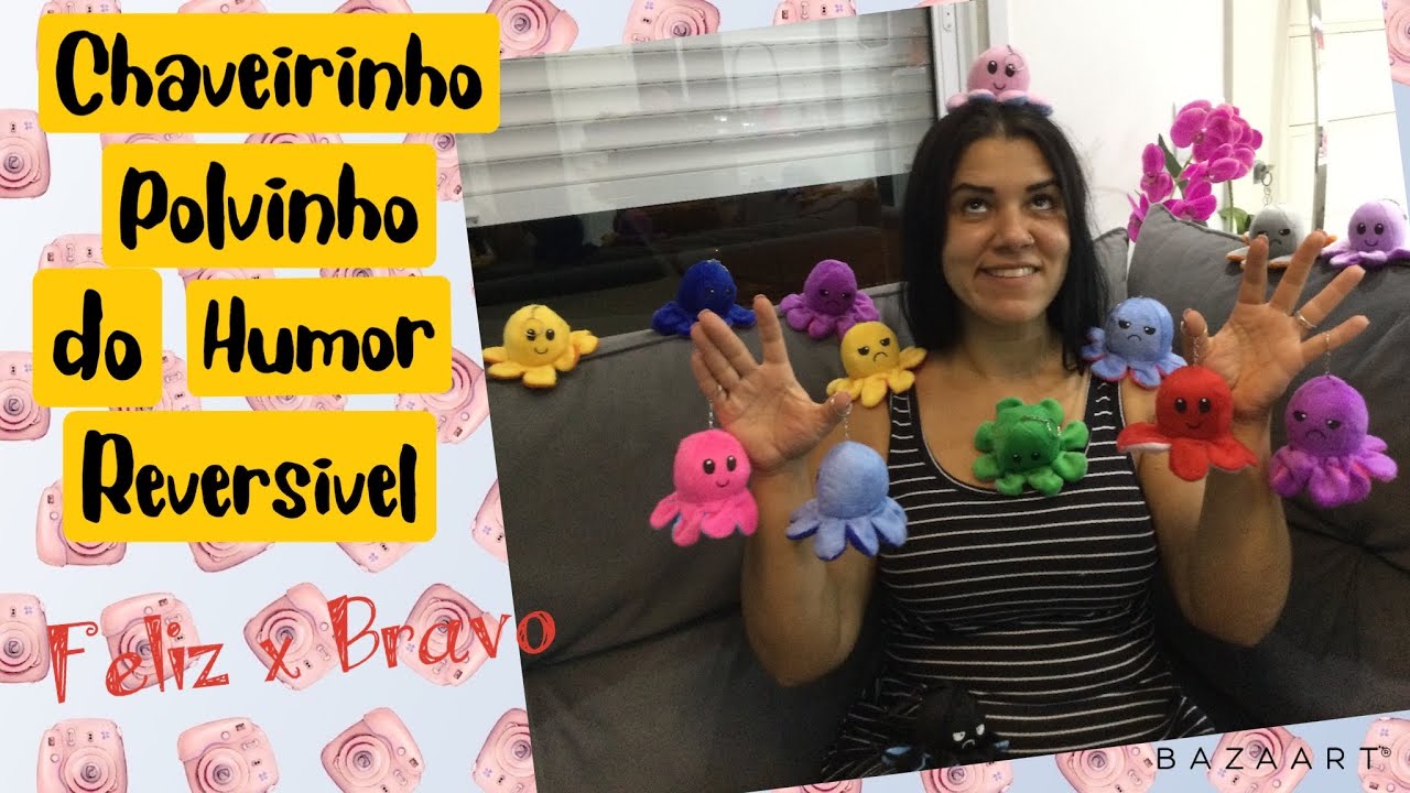Polvo Reversível do Humor Chaveirinho