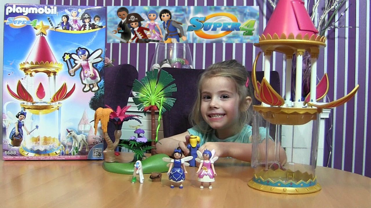 Playmobil Super 4 ♥ Lost Island & Zauberhafter Blütenturm ♥ Unboxing deutsch