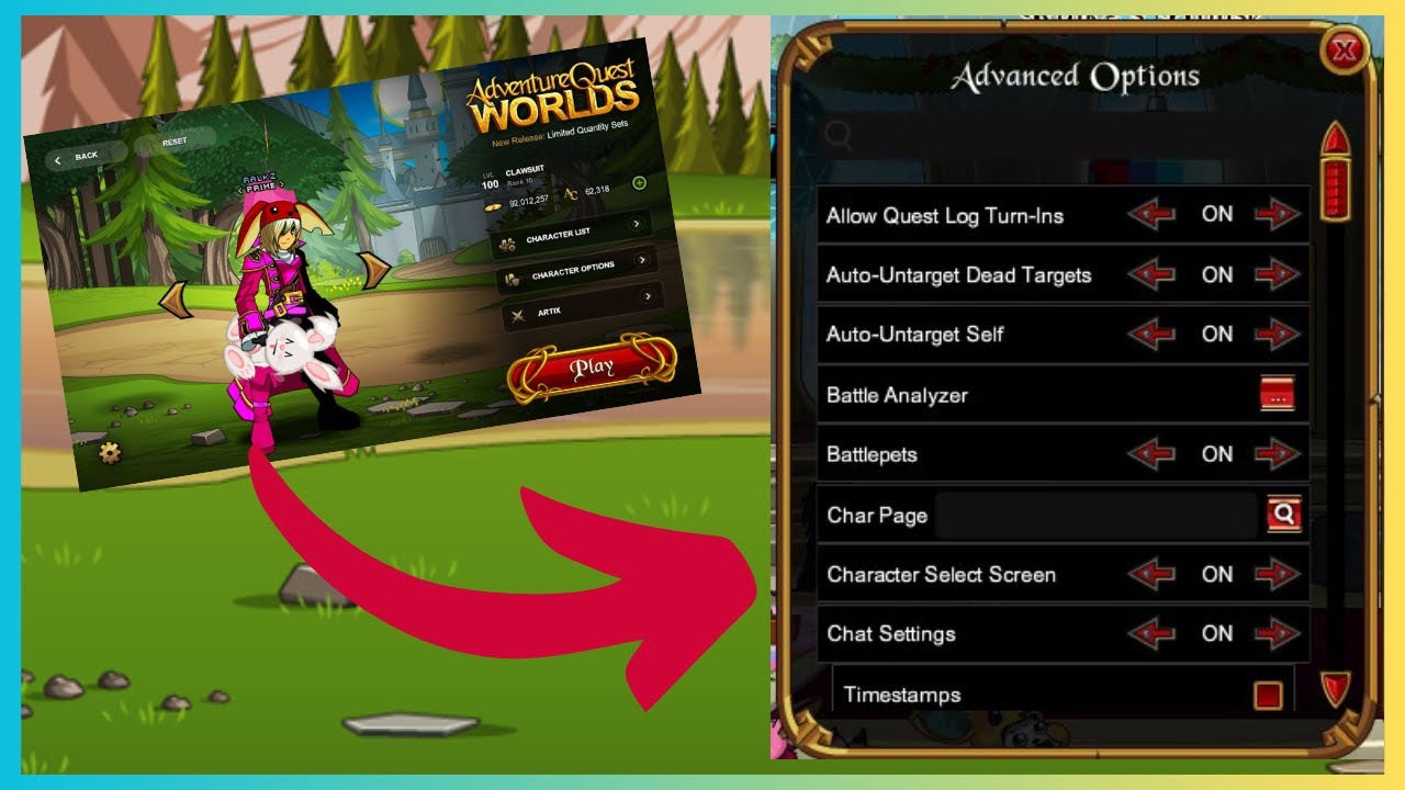 =AQW= Melhores configurações em 2023!