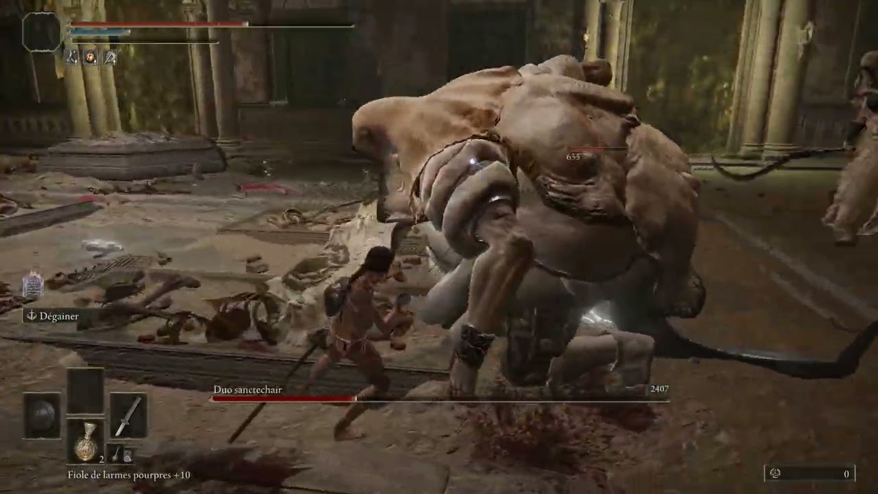 Elden Ring - Godskin duo - Solo / No Armor / No Spirit / Melee Only