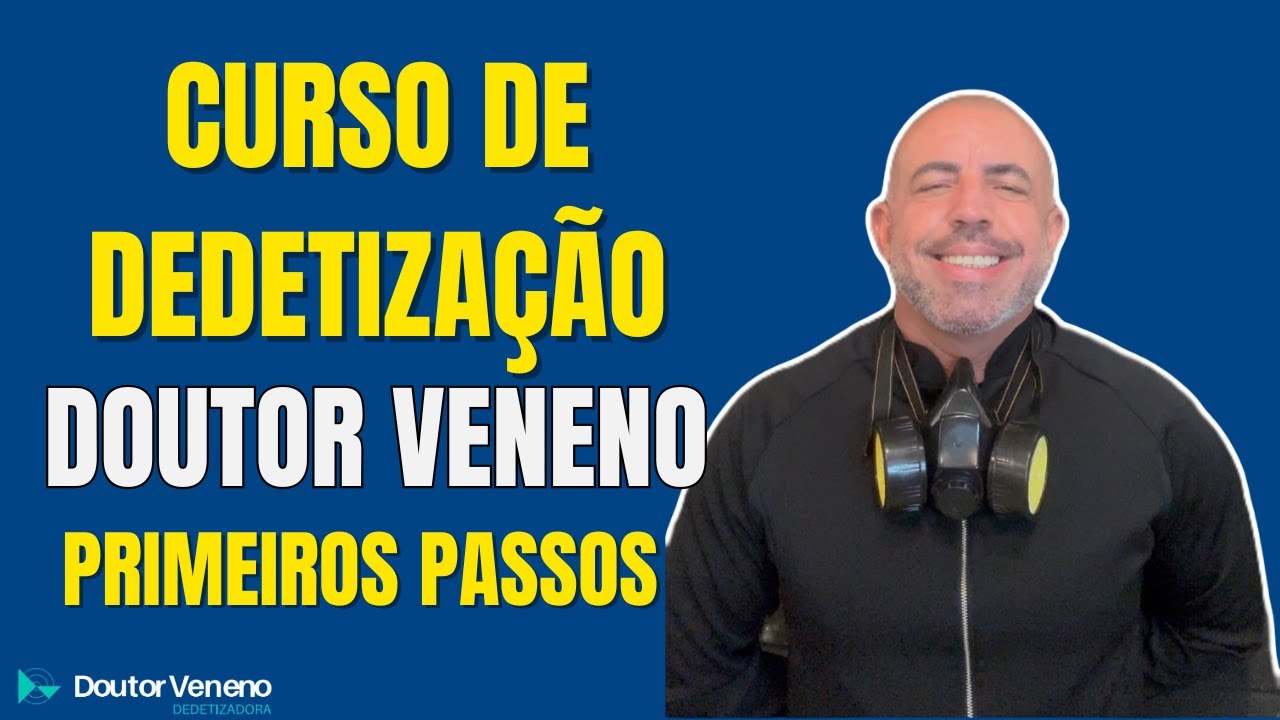 CURSO DE DEDETIZADOR / CONTROLE DE PRAGAS / Aula Completa