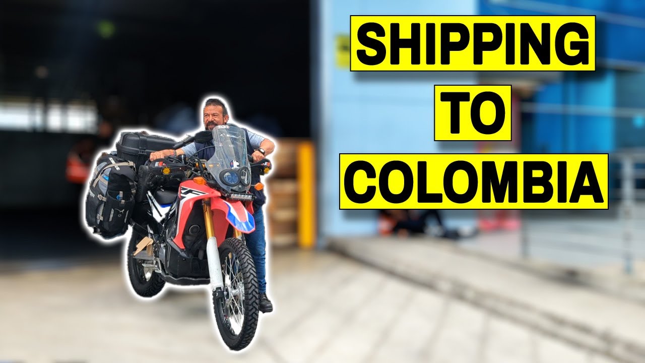I shipped my motorcycle to Bogotá. 🇨🇴