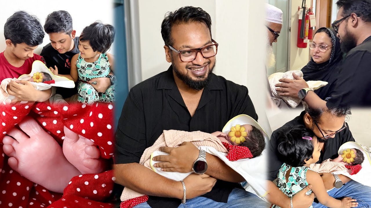 দ্বিতীয় সন্তানের বাবা হলাম, আলহামদুলিল্লাহ্ ❤️ আমাদের জীবনের সবচেয়ে সুন্দর মুহূর্ত 🥰