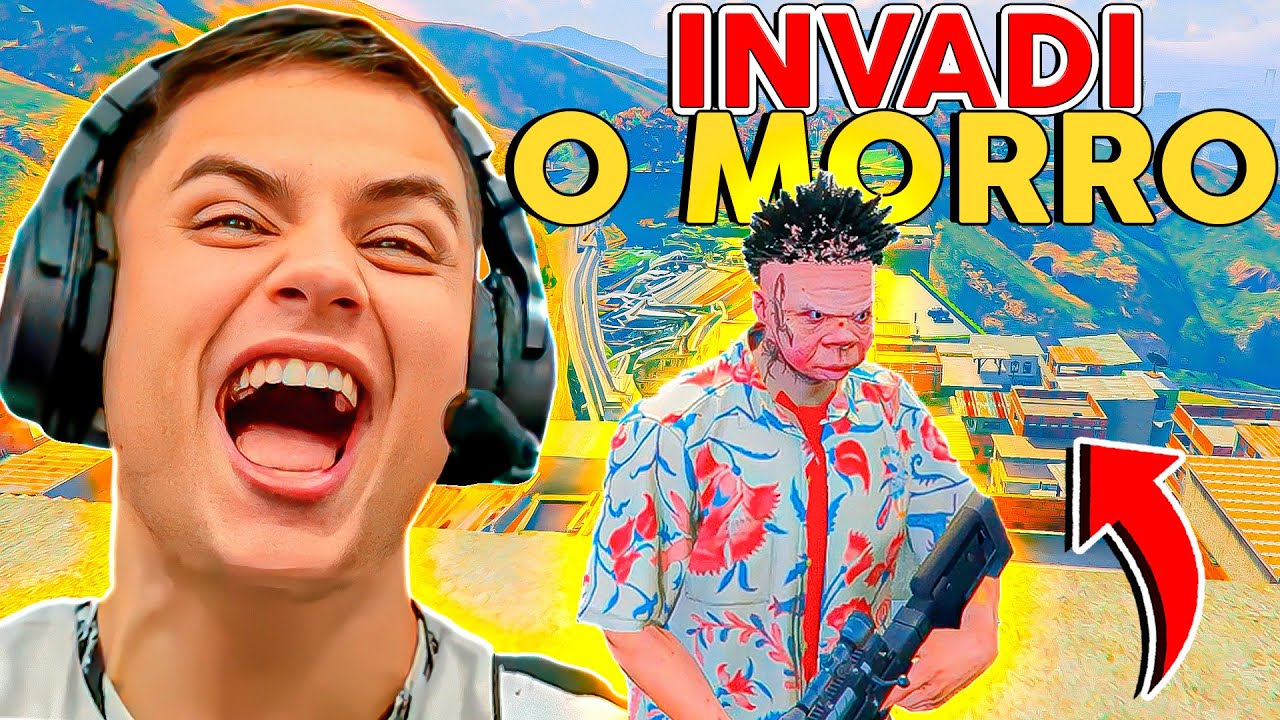 COBREI O CHEFE do MORRO 😱 GTA RP (Paulinho o LOKO)