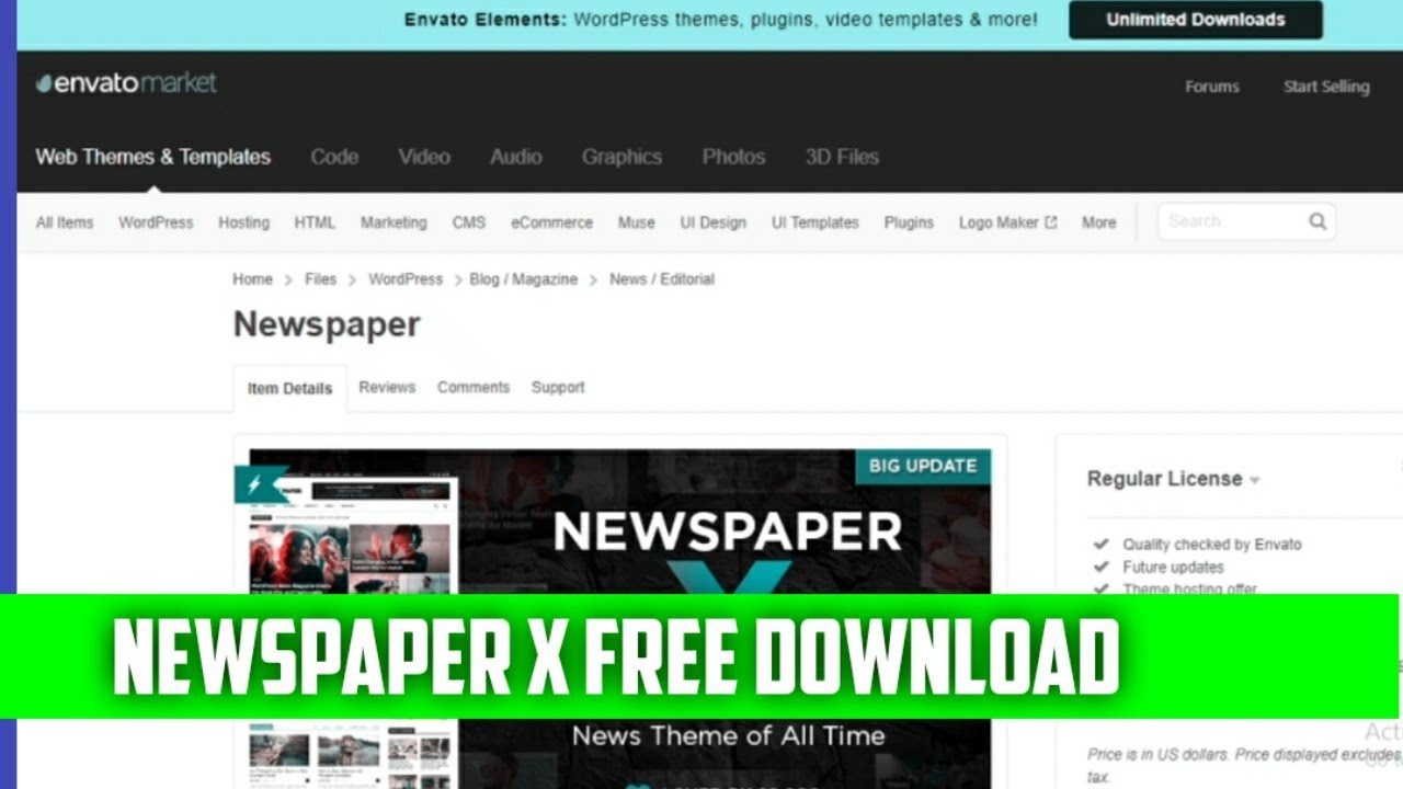 How to Download Newspaper X Theme |  newspaper x theme free with lifetime activation free download