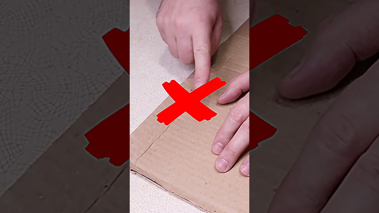 Обязательно запомни эту хитрость! Как согнуть картон