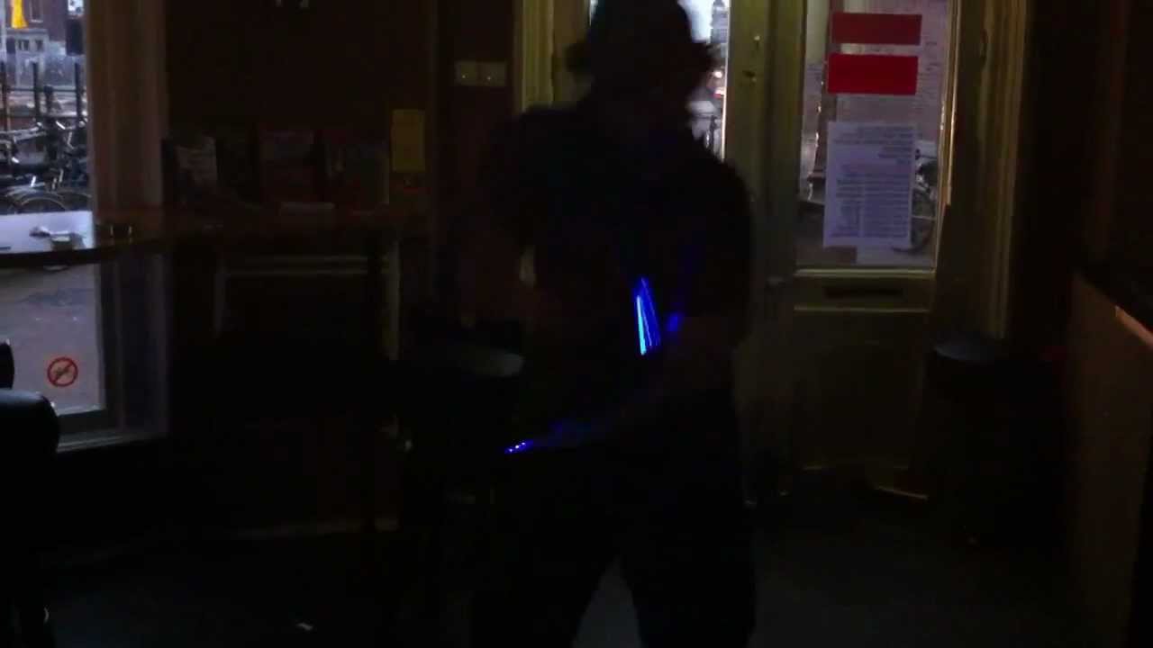 Astrojax in VOYAGERS coffeeshop amsterdam
