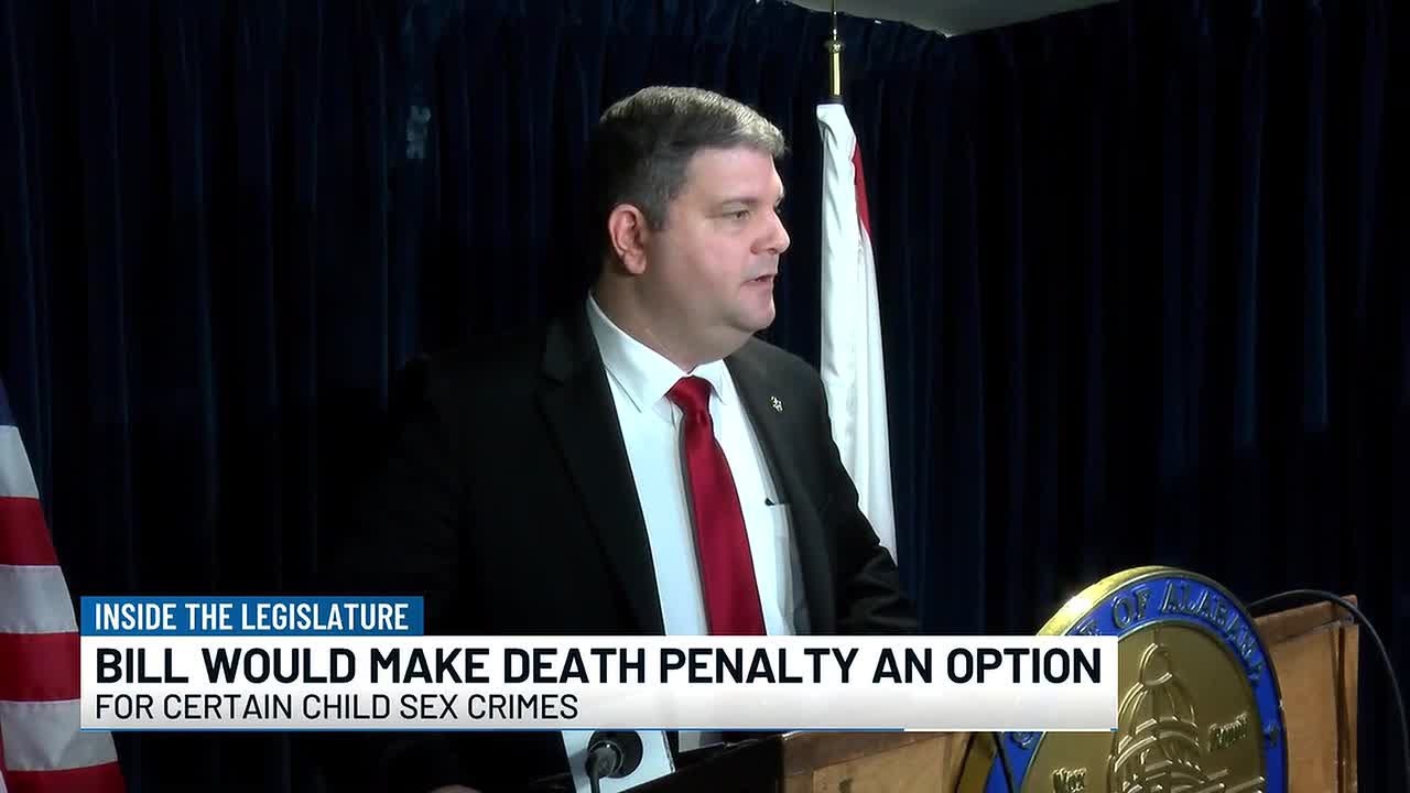 Alabama House passes bill allowing death penalty for child sex crimes