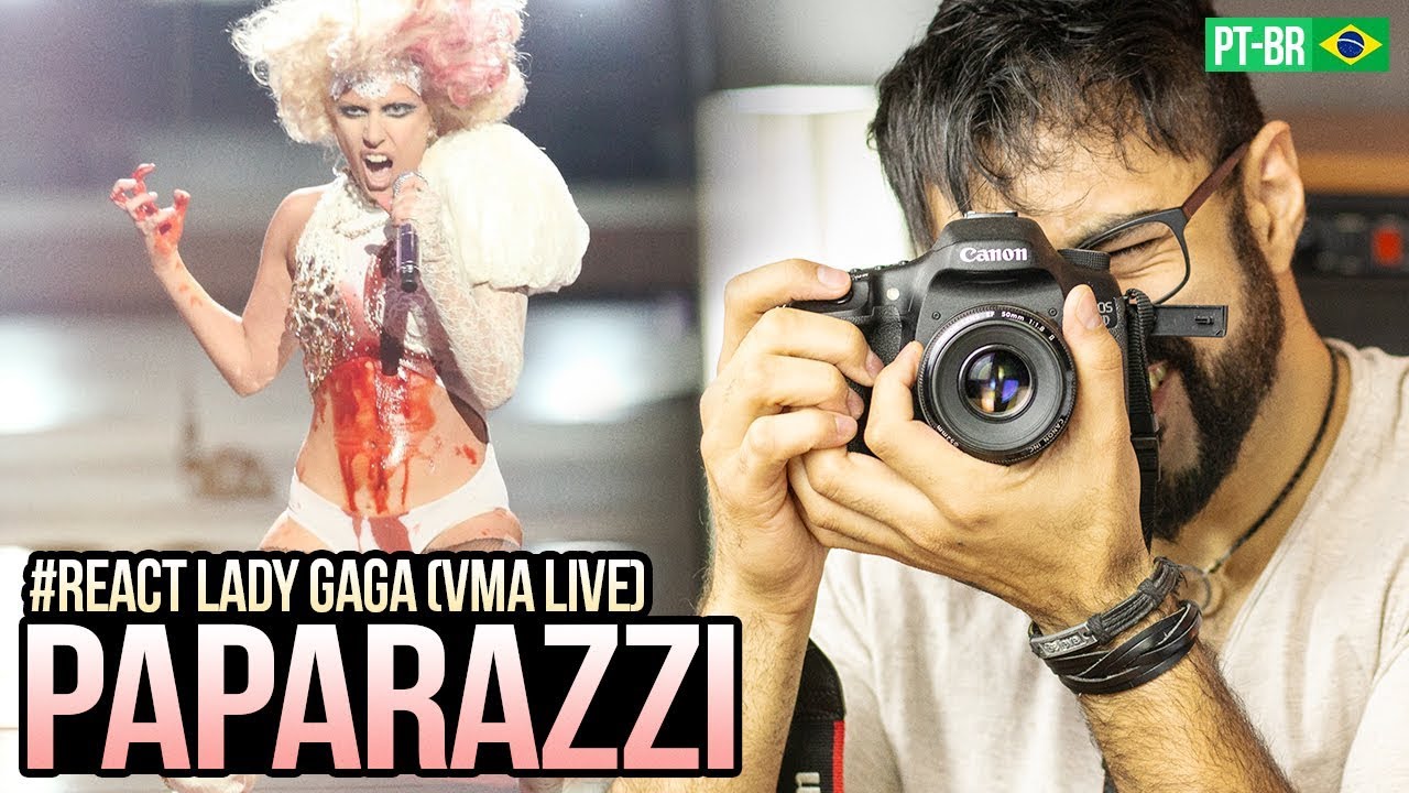 REAGINDO a Lady Gaga - Paparazzi (VMA 2009)