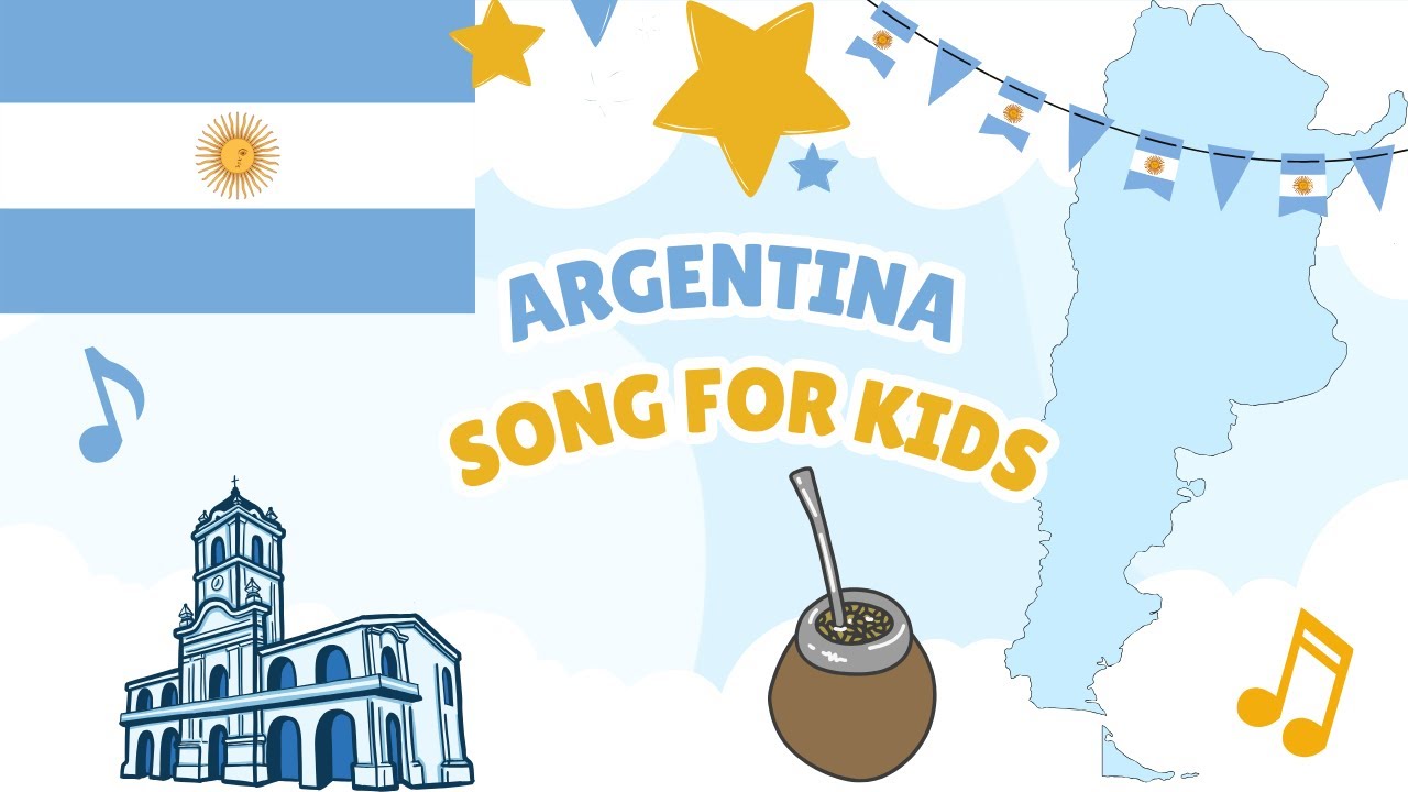 🇦🇷 Argentina Song for Kids 🎶 | Learn About Argentina | Geography Song