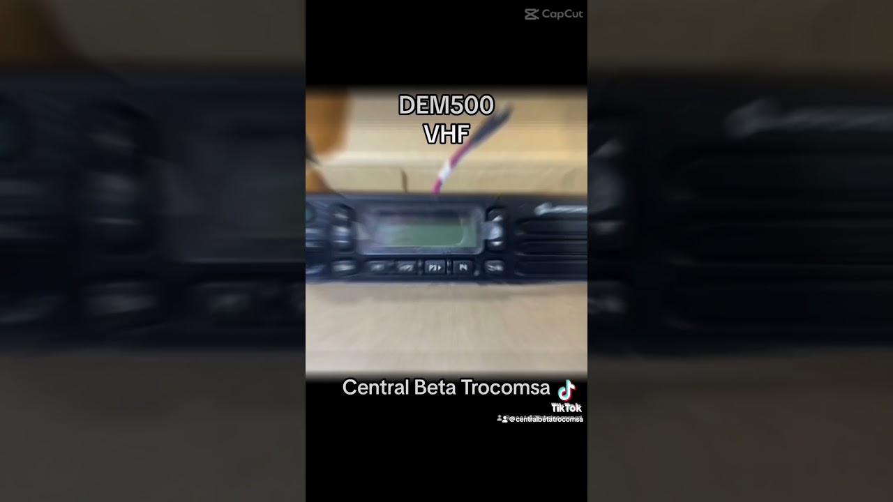 BASE MOVIL MOTOROLA DEM500 VHF 