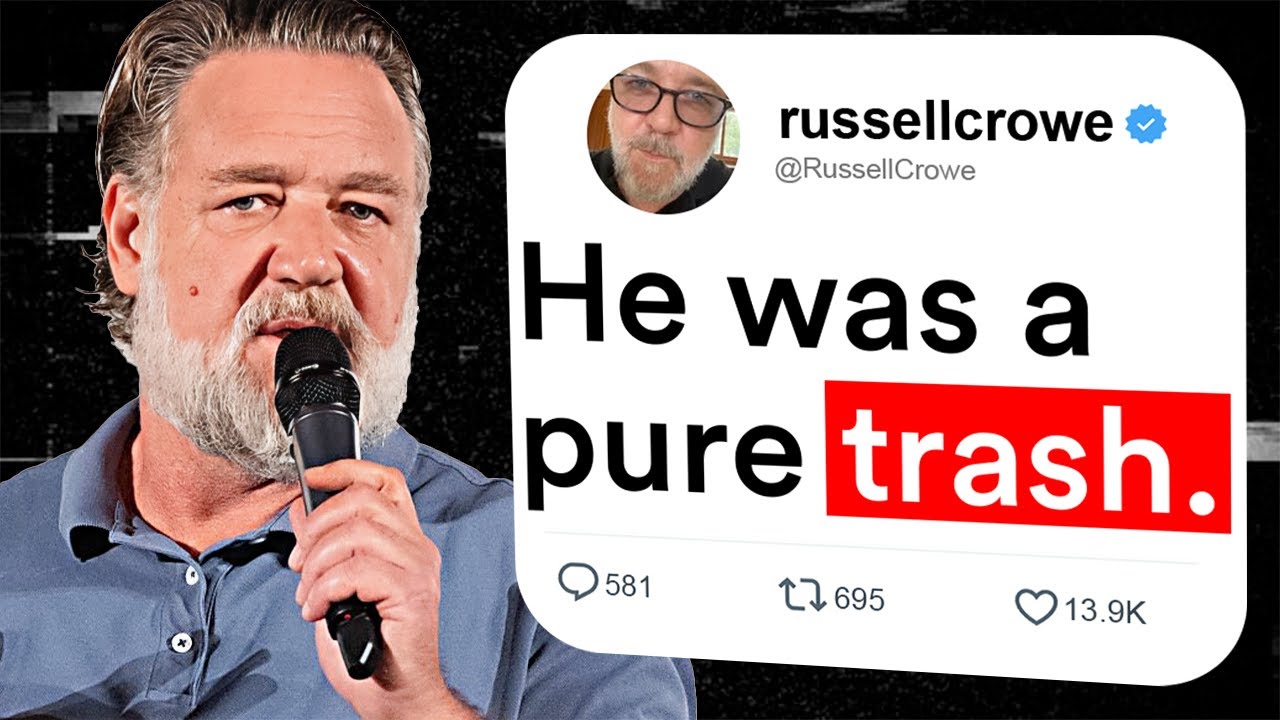 At 55, Russell Crowe Reveals The 7 Actors He HATED Most