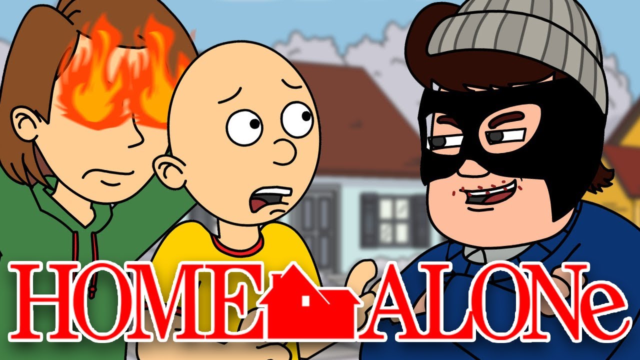 Caillou's Home Alone/Bob Robs Him/Bob Grounded/Caillou Ungrounded