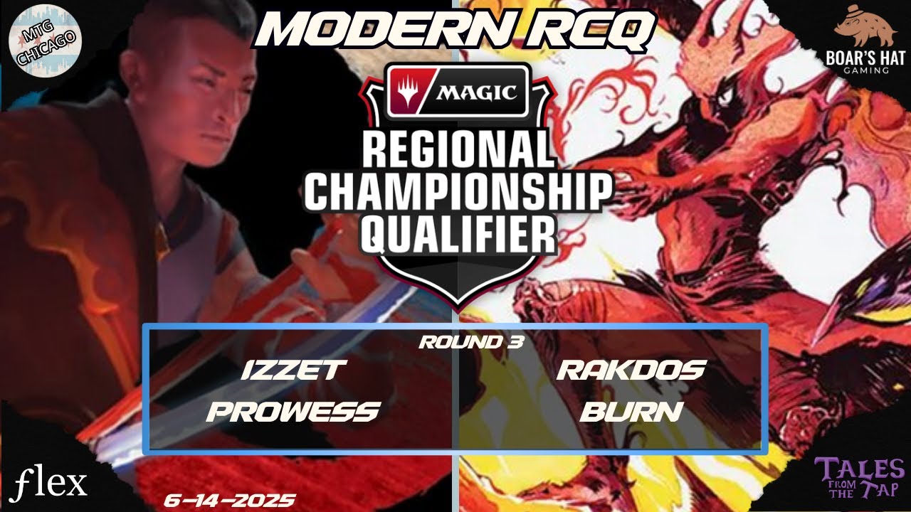 Izzet Prowess VS Rakdos Burn   [Round 3 RCQ Modern]