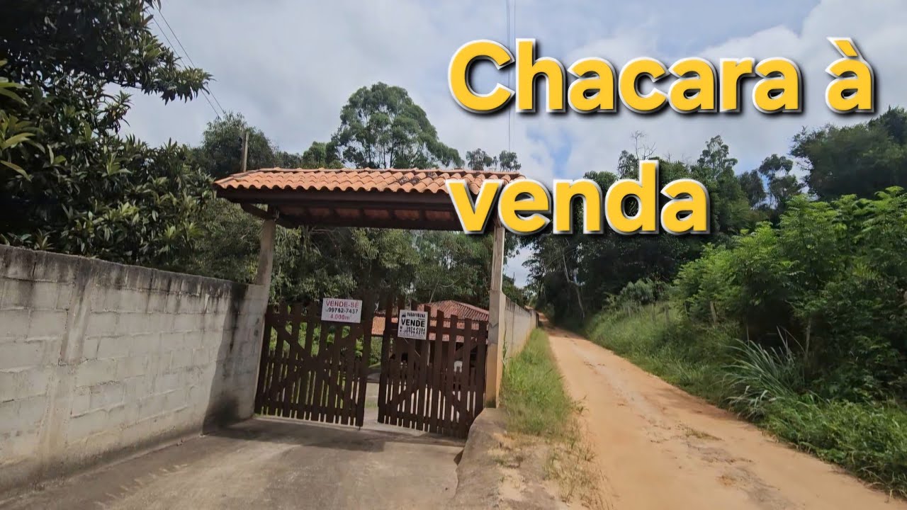 Chácara em Paraibuna, venha comigo.