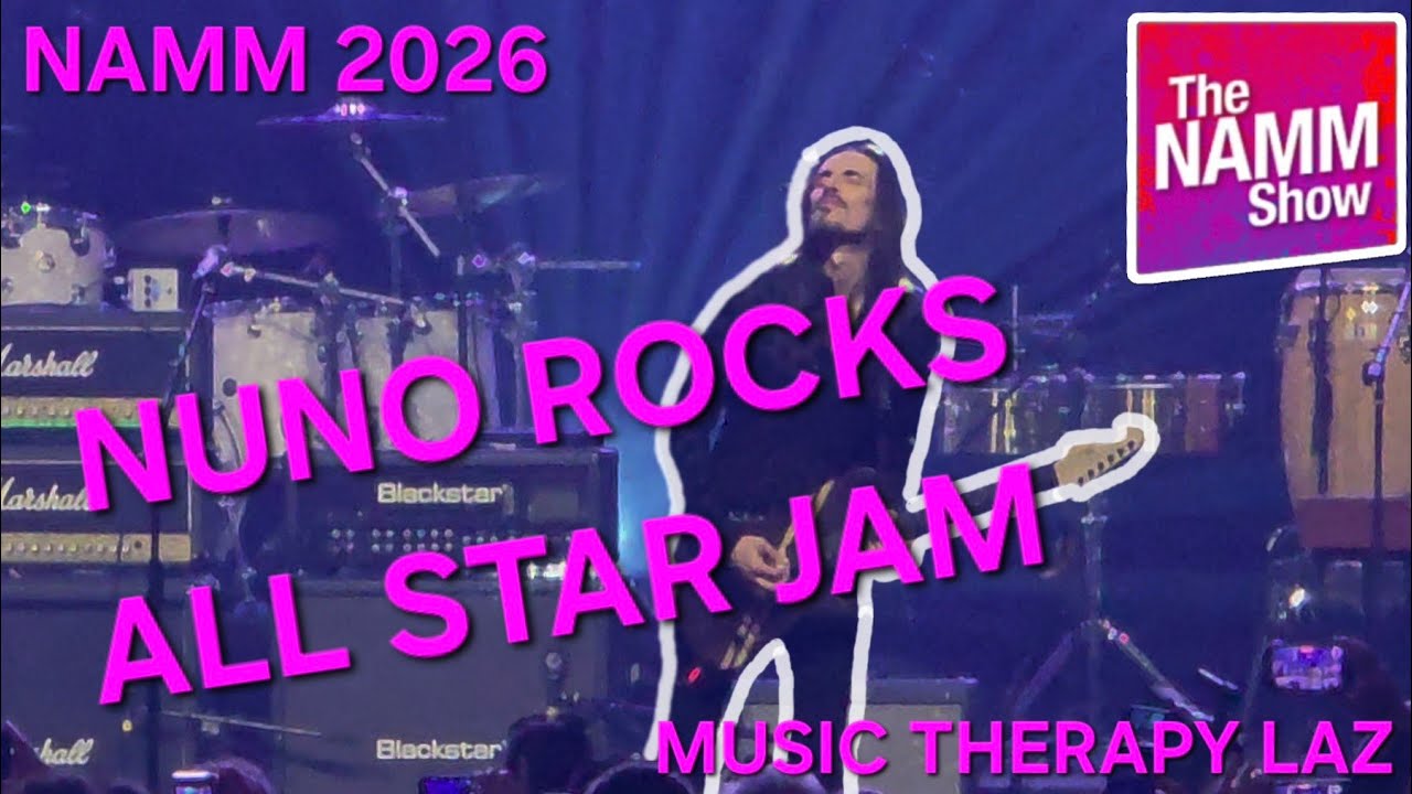 NAMM 2026 | All Star Jam - Nuno Bettencourt, Phil X, Billy Sheehan, Jeff Scott Soto, Fred Coury