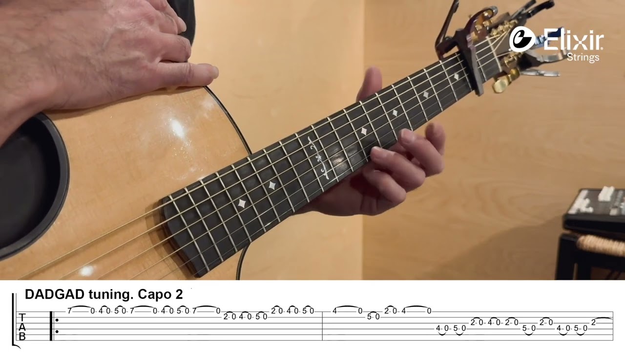 Trace Bundy Acoustic Guitar Lesson: “Canon” | ELIXIR Strings
