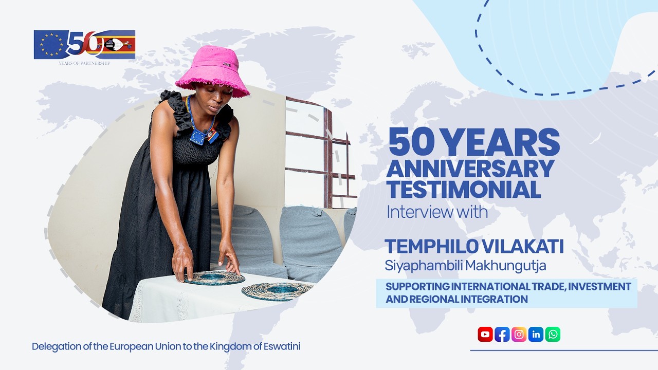 Temphilo Vilakati | 50 Years of EU&ndash;Eswatini Partnership