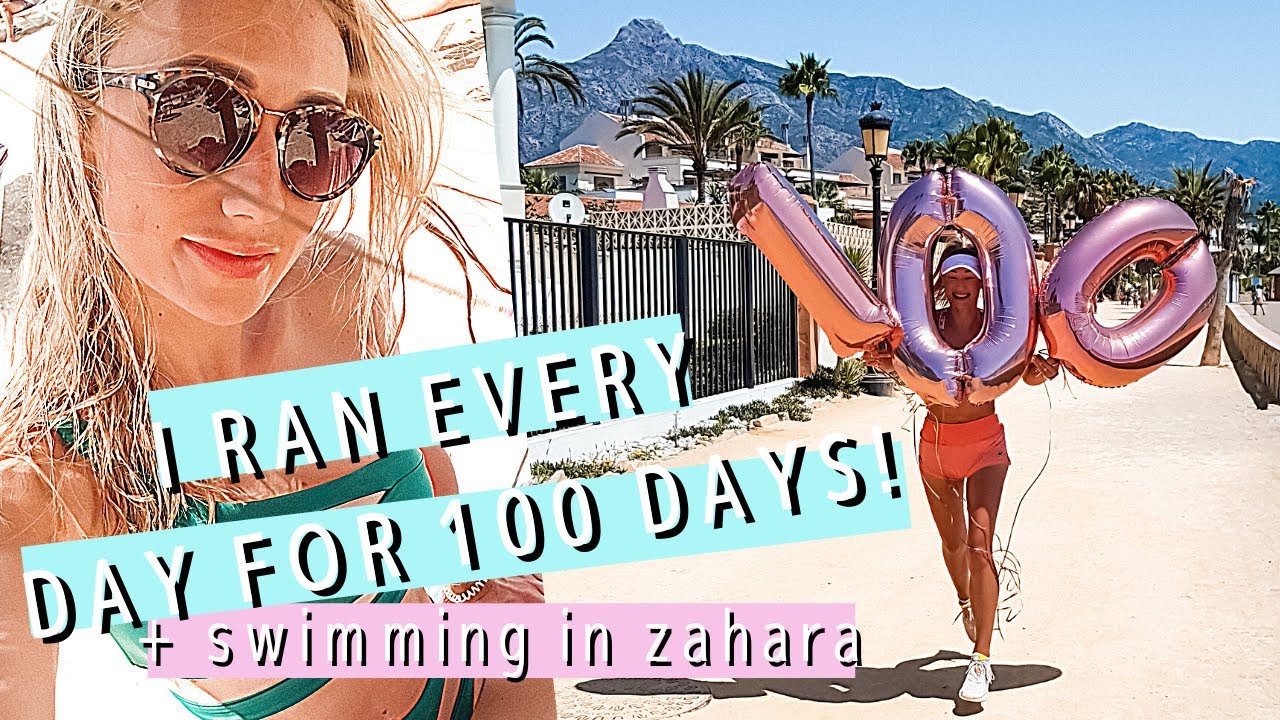 100 DAYS OF RUNNING! 🎈 Training for a solo marathon?!