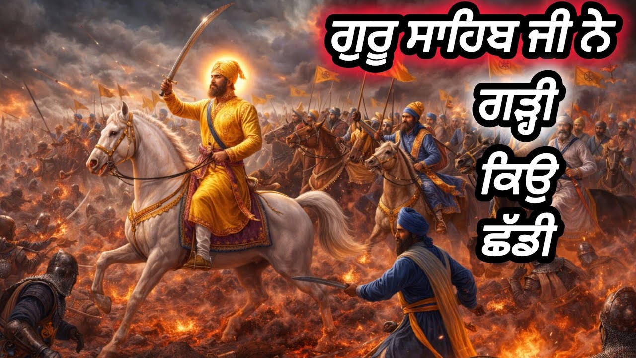 ਗੁਰੂ ਜੀ ਨੇ ਗੜ੍ਹੀ ਕਿਉਂ ਛੱਡੀ || Bhai Sukhbir Singh ji Sikh itihas Remix Katha Sri Guru Gobind Singh ji