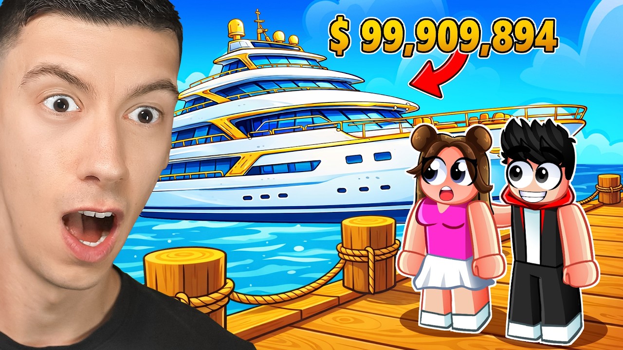 J'AI CONSTRUIS UN GIGA YATCH VIP SUPER LUXUEUX ET LE PLUS GRAND AU MONDE !!