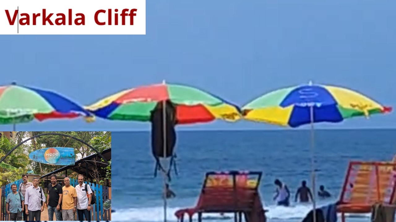 @Varkala cliff with friends - സുഹൃത്തുക്കൾക്കൊപ്പം വർക്കല ക്ലിഫിലേക്ക്.