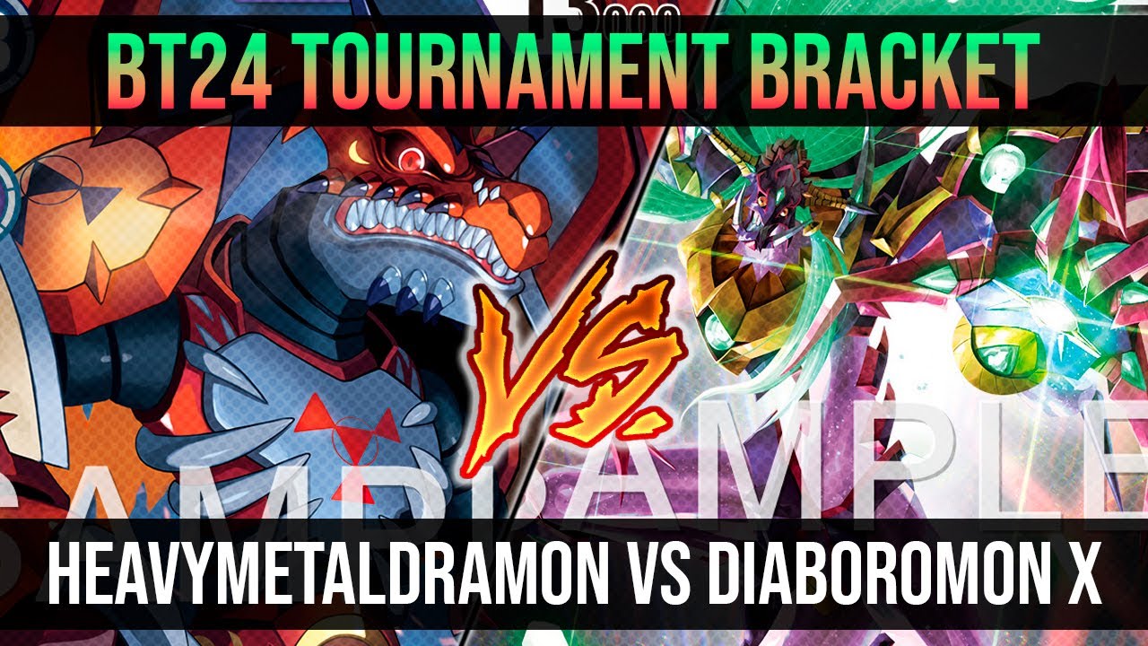 HEAVYMETALDRAMON VS DIABOROMON X | BT24 BRACKET TOP 8 - GAME 4