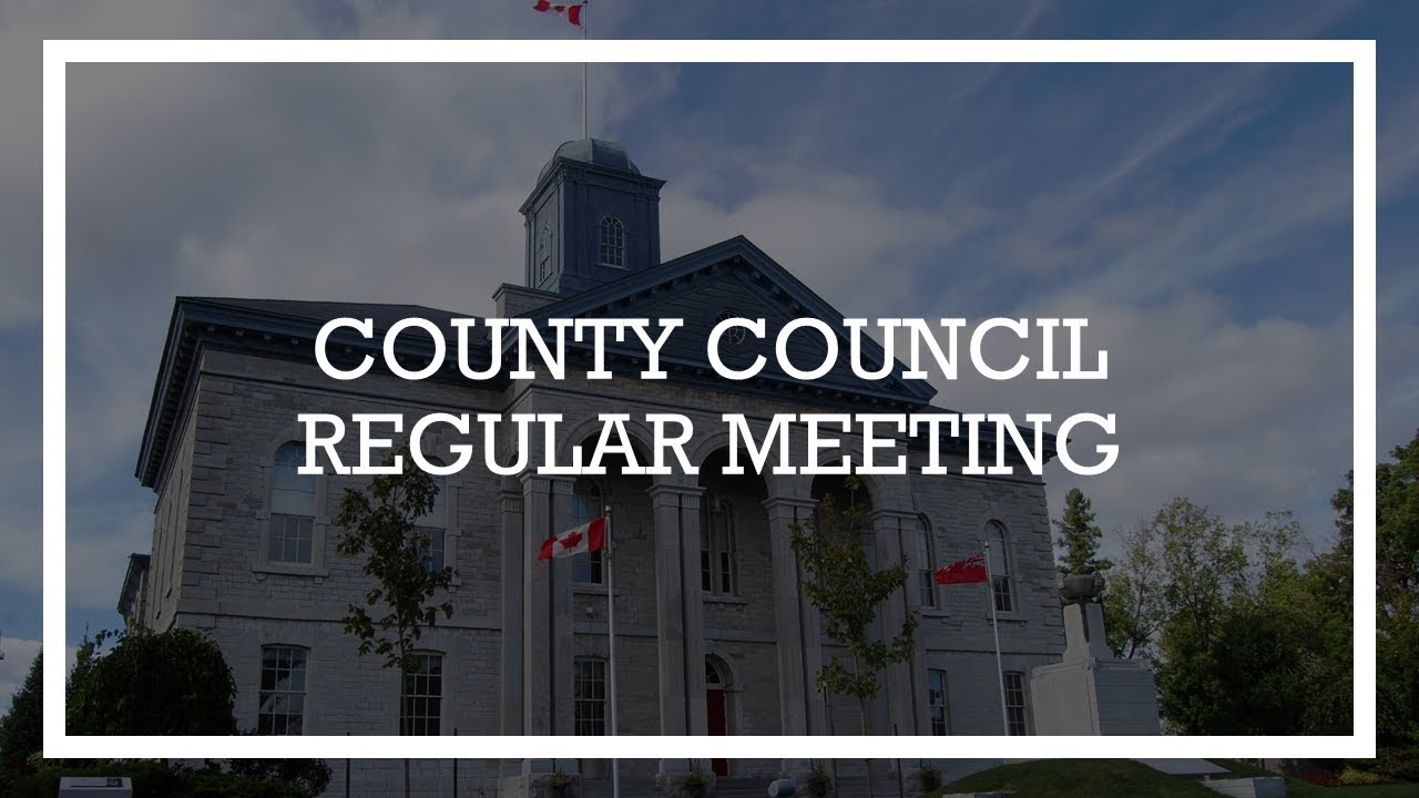 County Council Regular Meeting - 16 July 2025