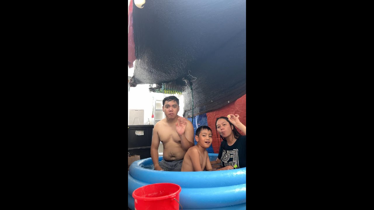 Swimming with Calderetang Baka