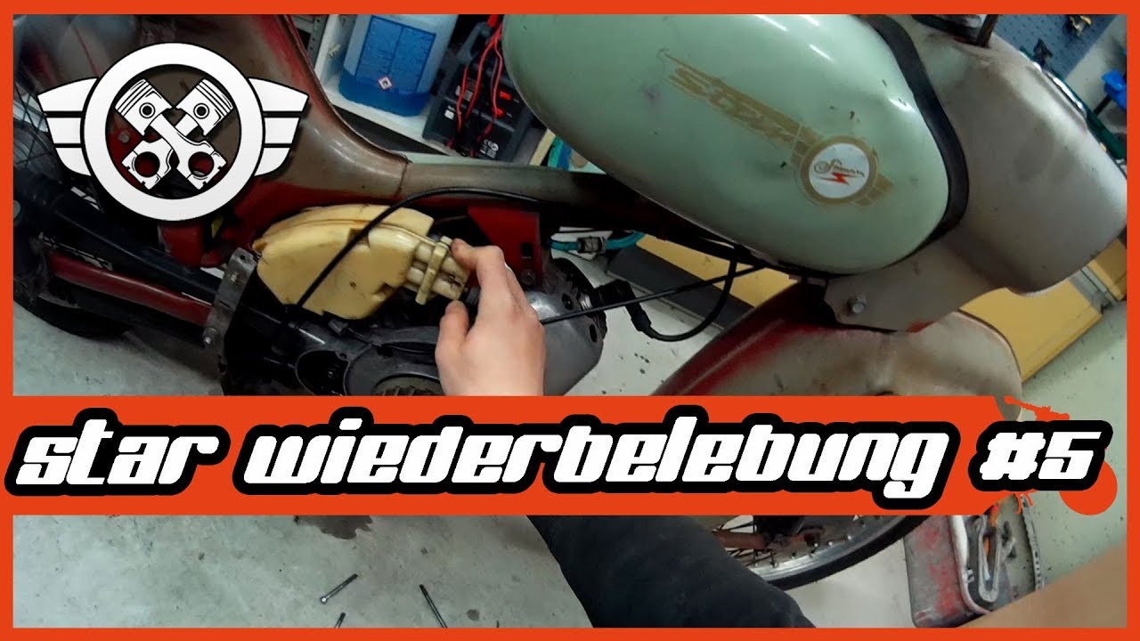 Simson Star SR4/2 Wiederbelebung #5 | Wie man nicht den Schlauch wechselt | Bremse frisch machen