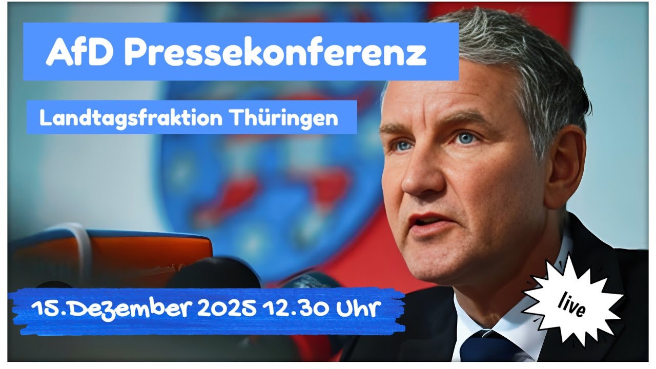 AfD Fraktion im Th&uuml;ringer Landtag stellt eigenen Haushaltsentwurf vor