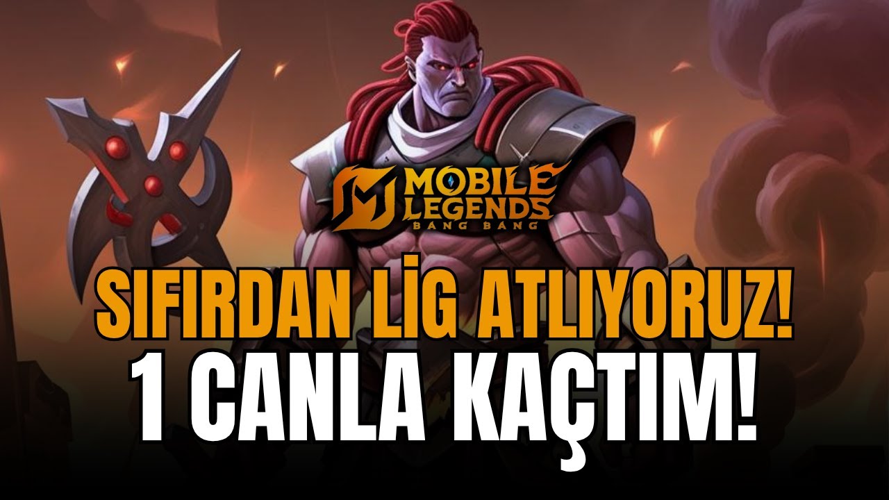 Balmond İle Sıfırdan Lig Atlıyoruz! | MLBB Türkçe | Mobile Legends Bang Bang