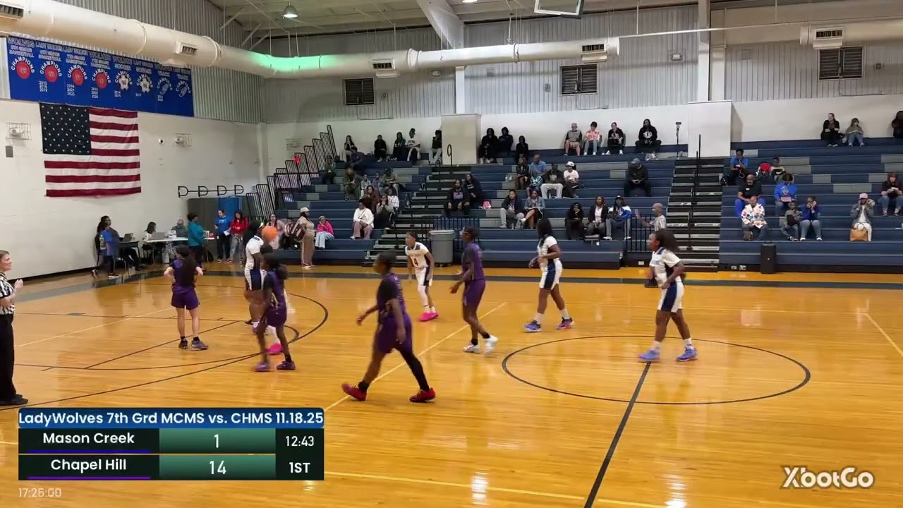 LadyWolves 7th Grade MCMS vs Chapel Hill 11.18.25 Part 1